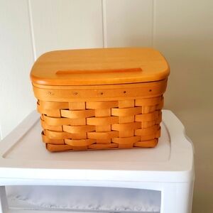 Longaberger Recipe Card Basket